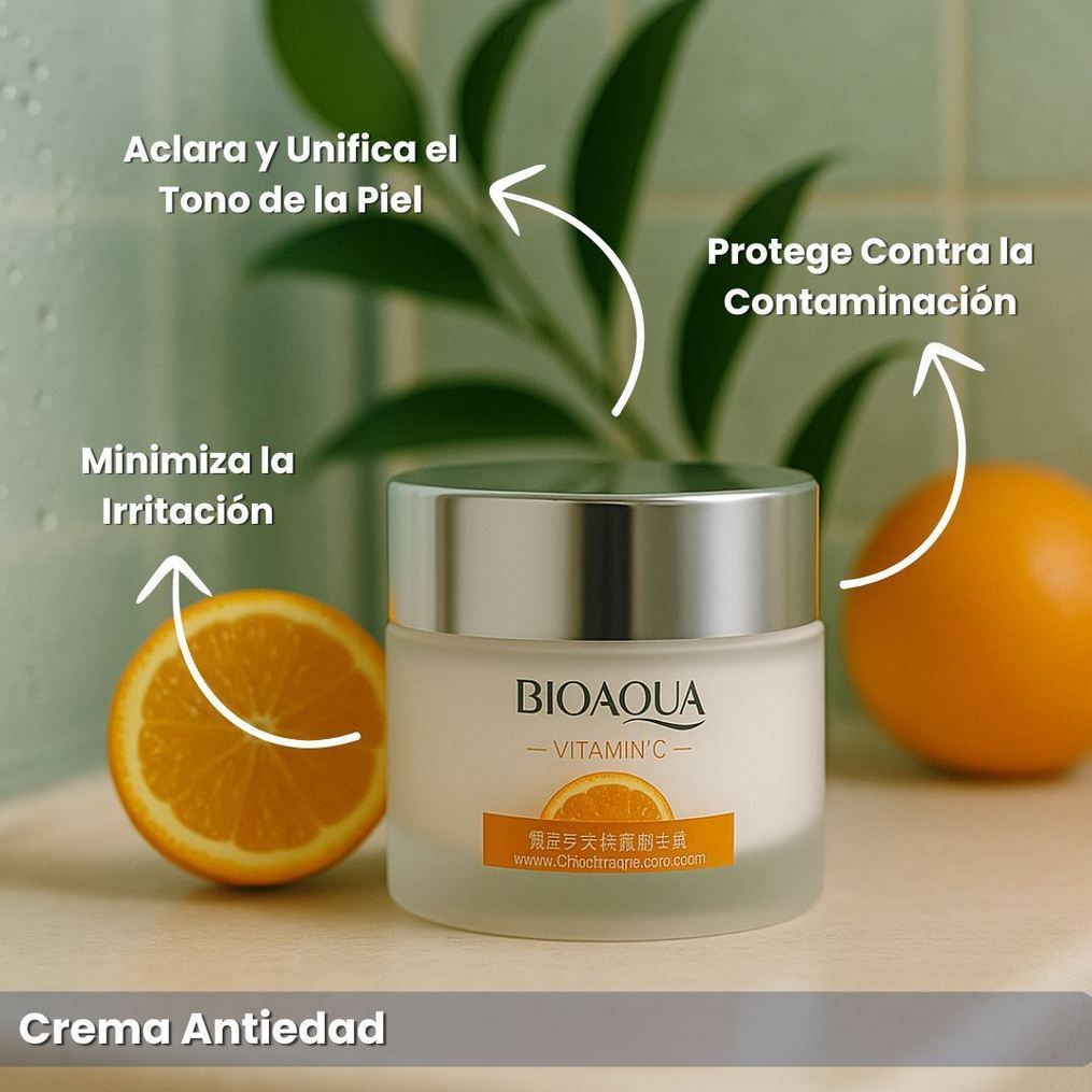 Ilumina, Refresca y Cuida Todo Tipo de Piel. Kit Facial con Vitamina C