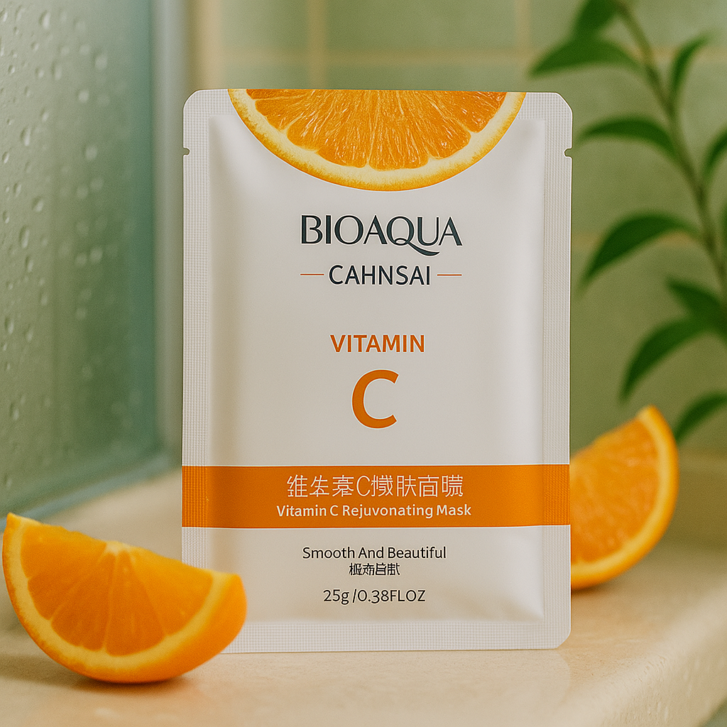 Mascarilla Hidratante con Vitamina C