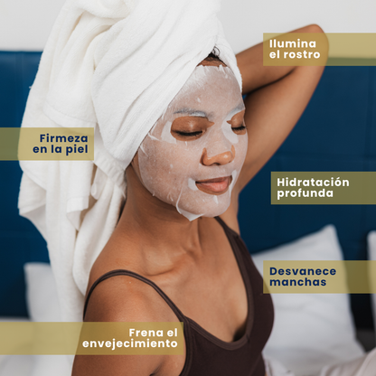 Mascarilla Hidratante con Vitamina C