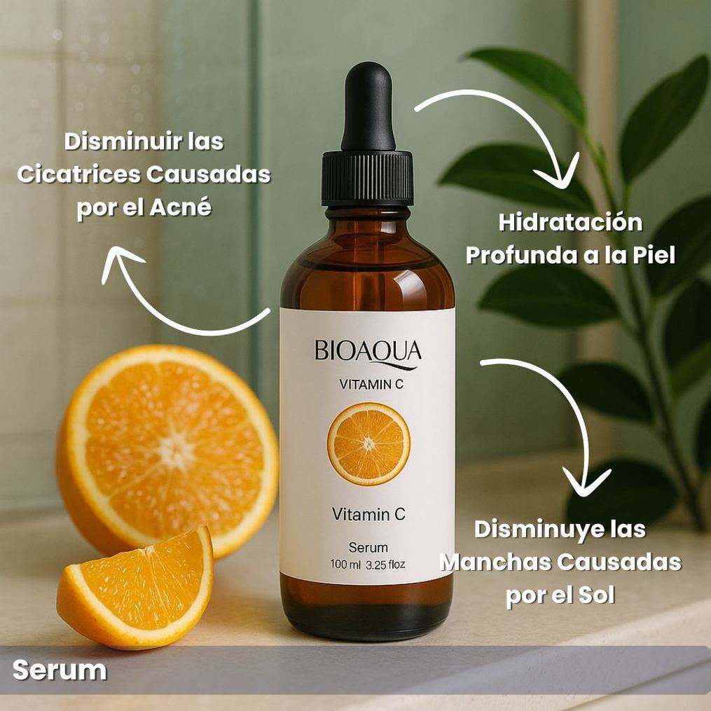 Ilumina, Refresca y Cuida Todo Tipo de Piel. Kit Facial con Vitamina C