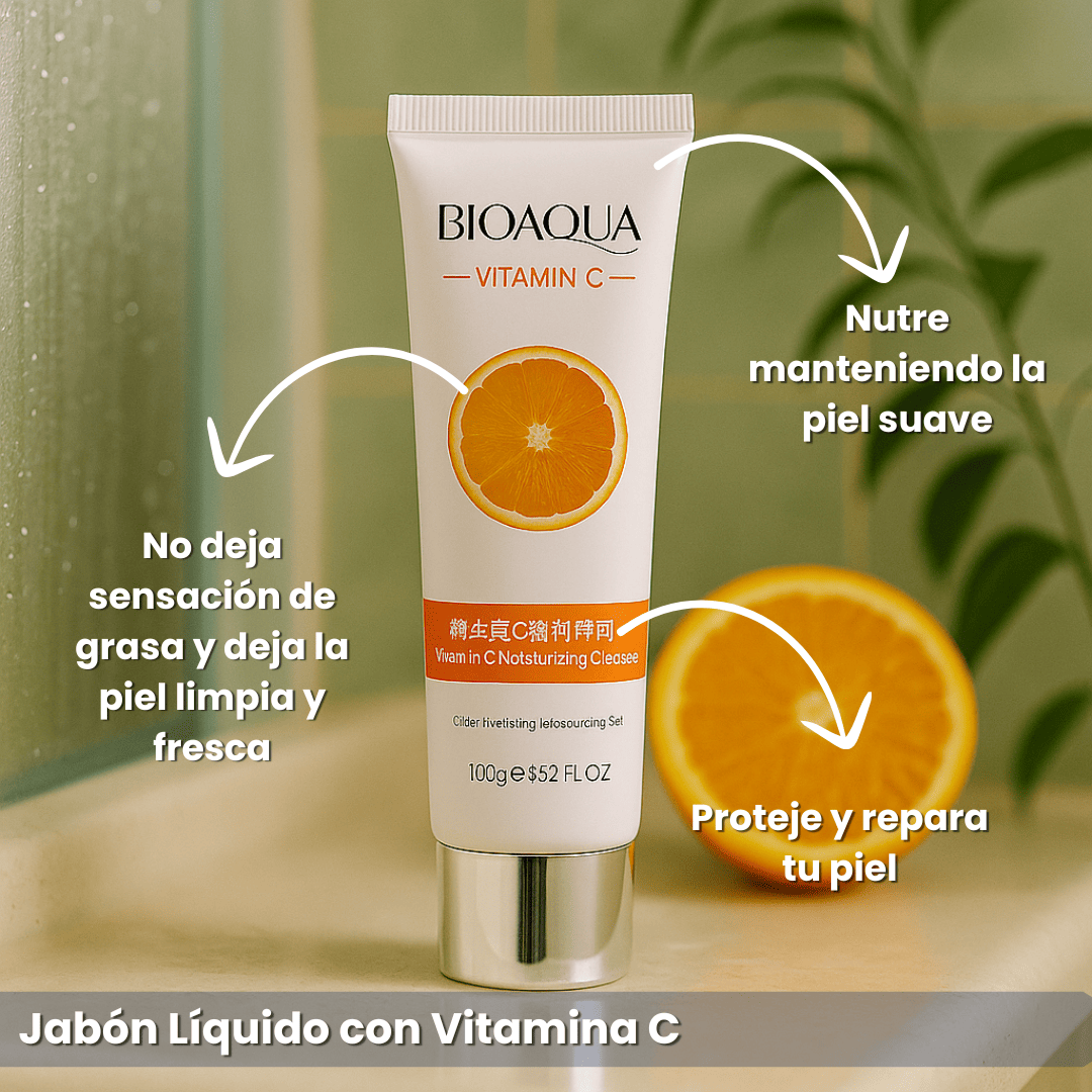 Ilumina, Refresca y Cuida Todo Tipo de Piel. Kit Facial con Vitamina C