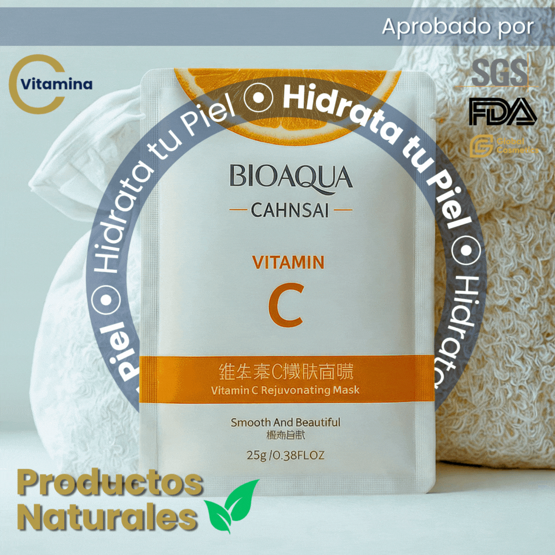 Mascarilla Hidratante con Vitamina C