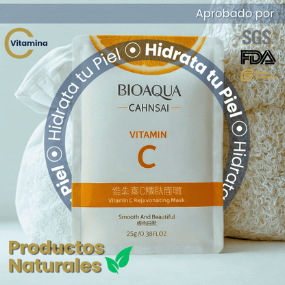 Mascarilla Hidratante con Vitamina C