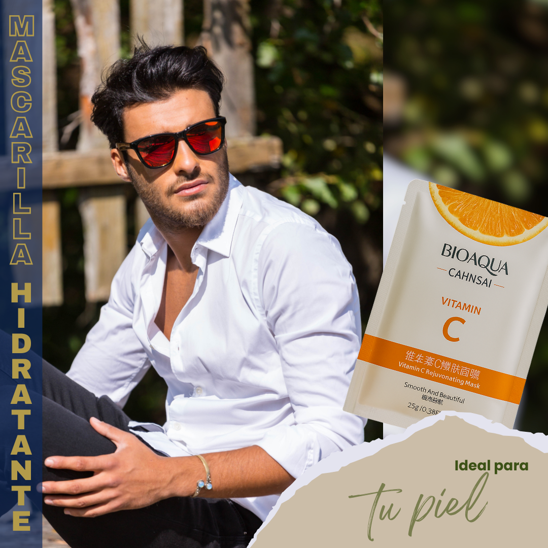 Mascarilla Hidratante con Vitamina C