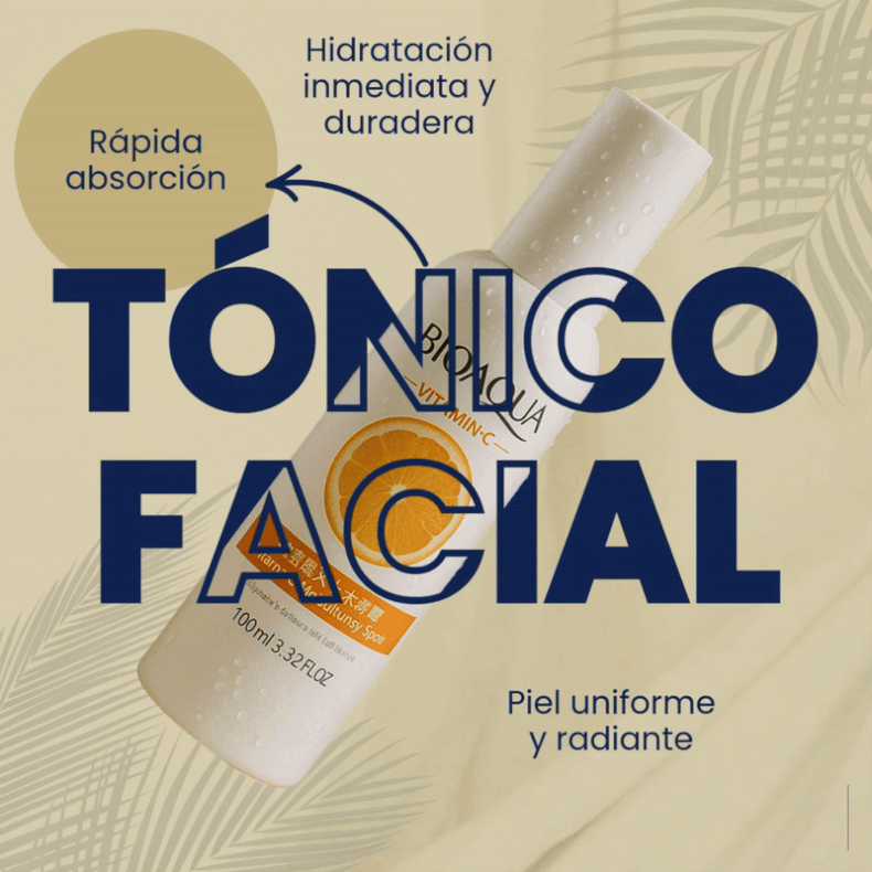 Tónico Facial con Vitamina C en Spray