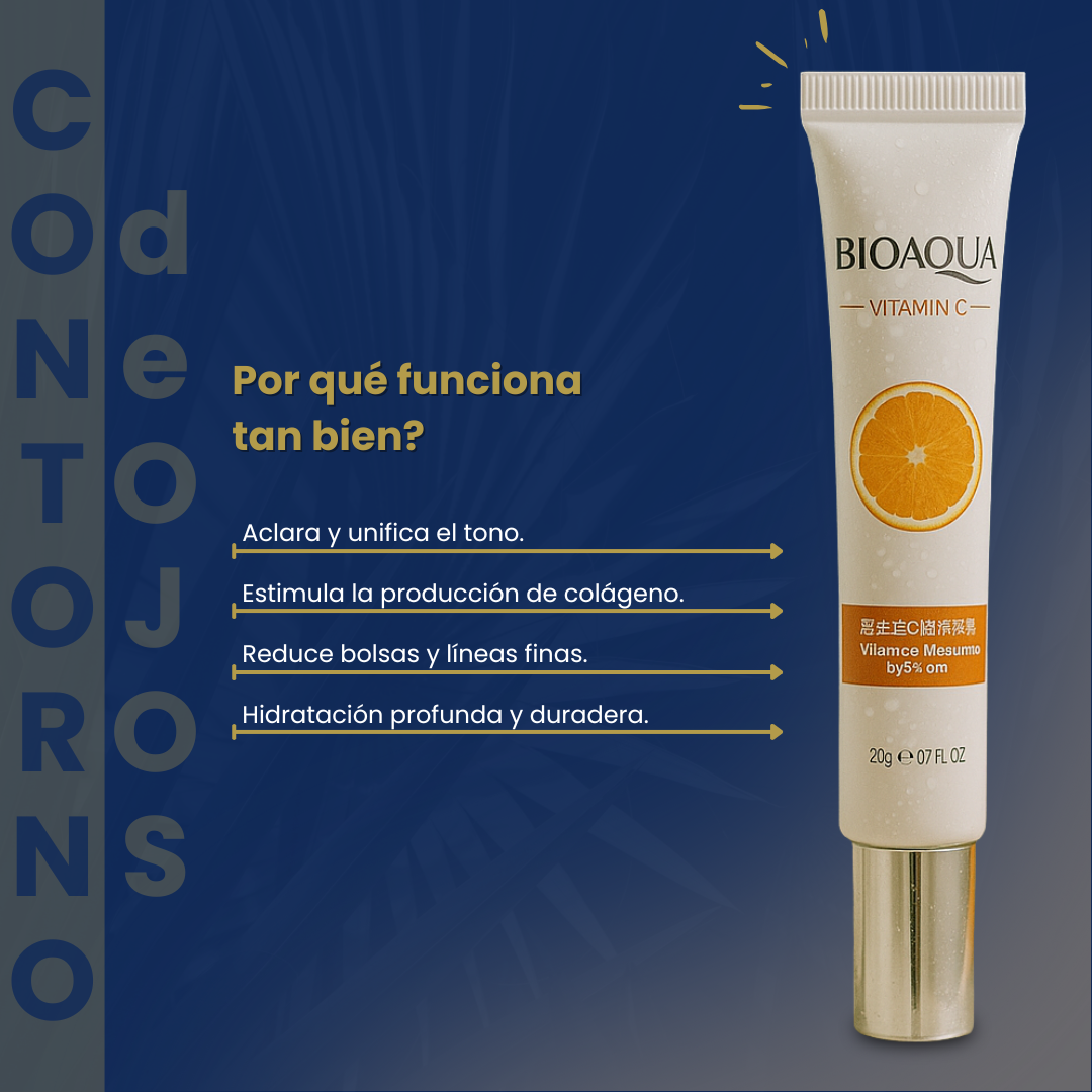 Contorno de Ojos Antioxidante con Vitamina C